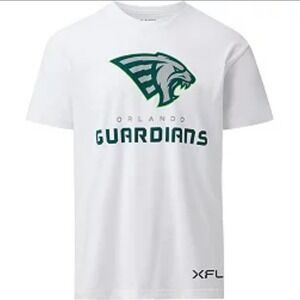 XFL Orlando Guardians T-Shirt Mens XL White NEW Official Merchandise ORLM-101